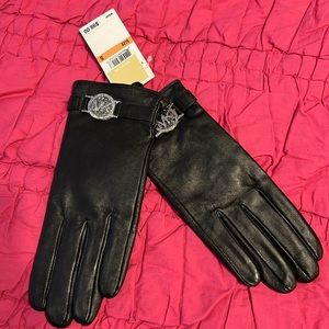 Michael Kors Leather Gloves